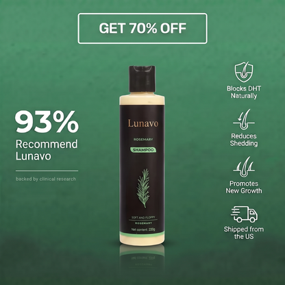 Lunavo® Rosemary Hair Growth Shampoo