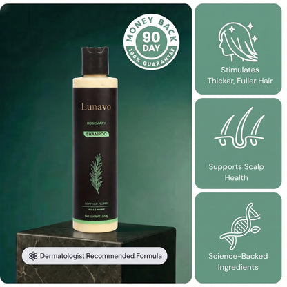Lunavo Rosemary Hair Growth Shampoo