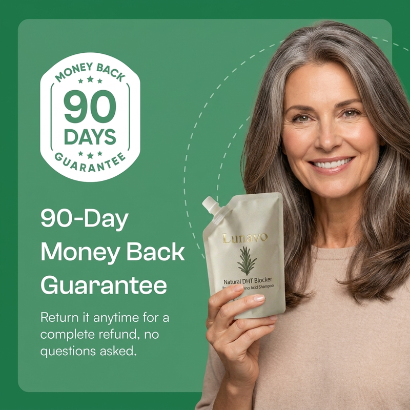 Lunavo 90-day money back guarantee